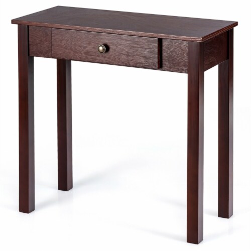 Espresso discount entryway table