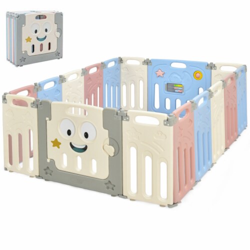 Playpen activity center 16 panel cheap