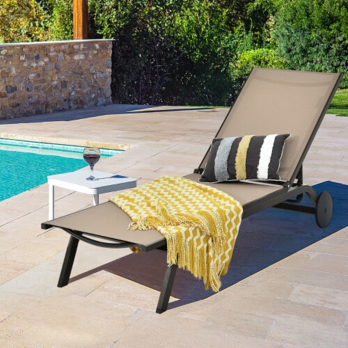 Heavy duty sales chaise lounge outdoor