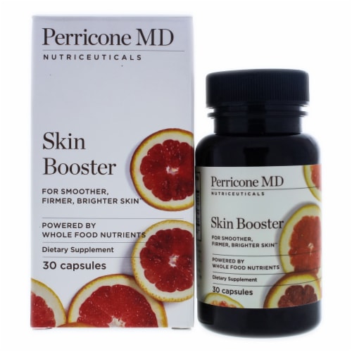 Skin Booster Whole Foods Supplements by Perricone MD for Women - 30 Capsules Supplements Perspective: front