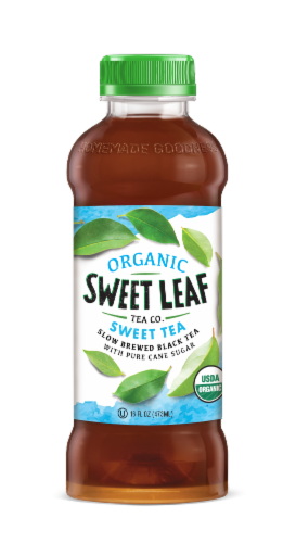 Sweet Leaf Organic Original Sweet Tea Iced Tea Perspective: front