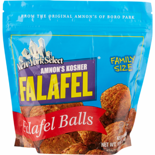 Amnon's Kosher Falafel Balls Perspective: front