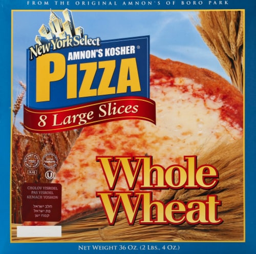 Amnon's Kosher Whole Wheat Pizza Perspective: front