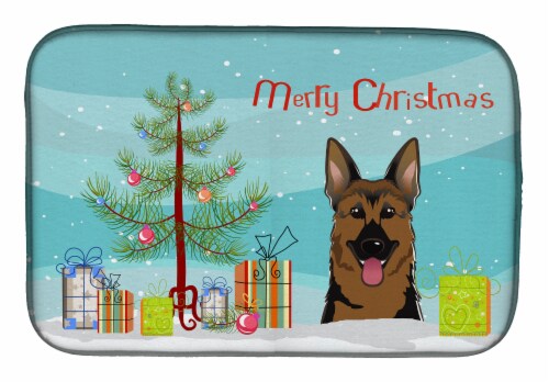 Carolines Treasures BB1583DDM Christmas Tree and German Shepherd