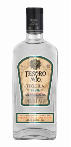 Tesoro Mio Silver Tequila Perspective: front