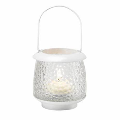 Summer White Playa Tea Light Lantern Perspective: front