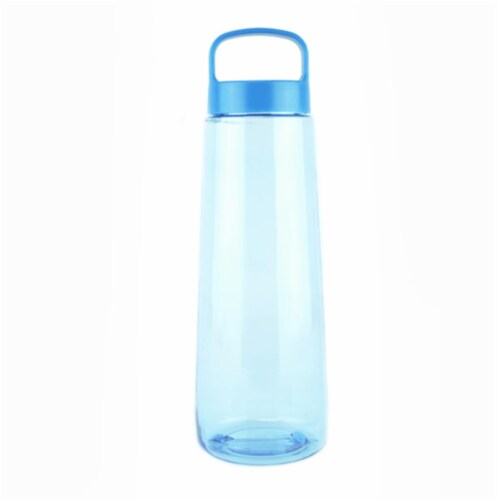 Alpha BPA Free Sports Water Bottle, Sky Blue - 25 oz Perspective: front