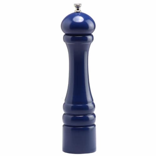 Salt Mill - 10 Inch - Cobalt Blue Perspective: front