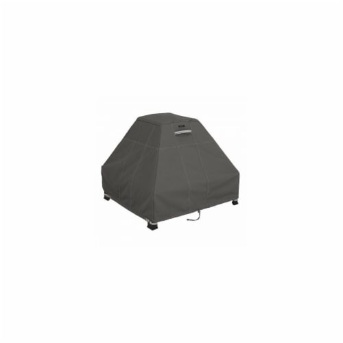Standup Fire Pit Cover Taupe - 1Sz - Perspective: front