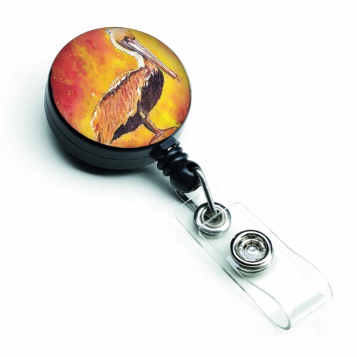 Pelican Retractable Badge Reel Perspective: front