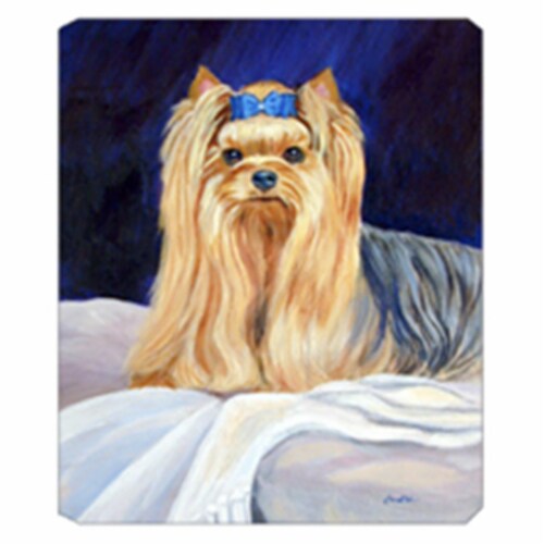 8 x 9.5 in. Yorkie Mouse Pad Perspective: front