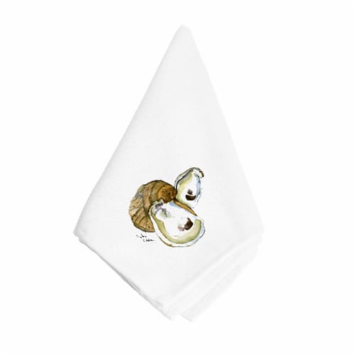 Oyster Napkin Perspective: front