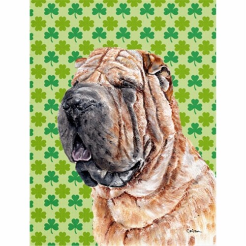 peanut st patricks day flag