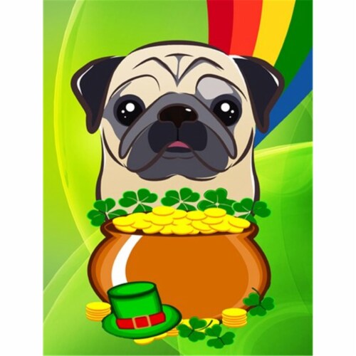 pugs in saint patricks day costumes