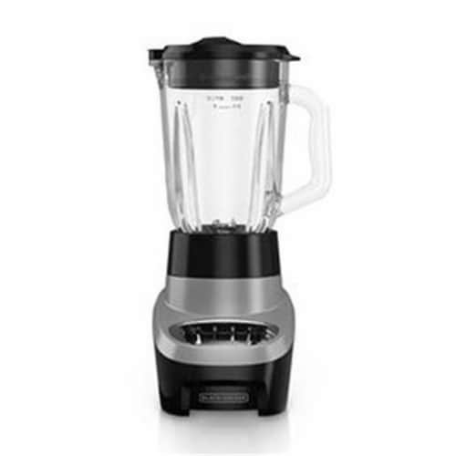 Black&Decker 10 Speed Blender with Plastic Jar, Black