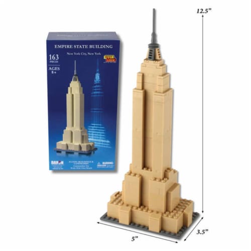 Lego empire state building pieces 2025