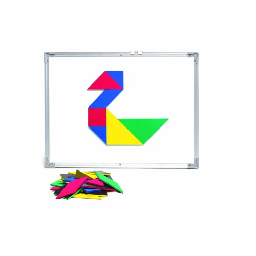 Giant Magnetic Foam Tangrams Perspective: front