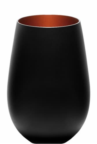 Stolzle Lausitz Olympia Tumbler - Matte Black/Bronze, 2 pk - Fry’s Food