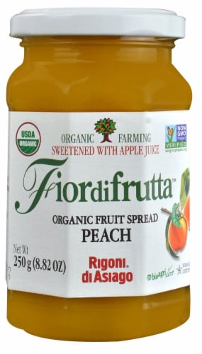 Rigoni di Asiago Fiordifrutta Organic Fruit Spread - Peach, 8.82 oz - Foods  Co.