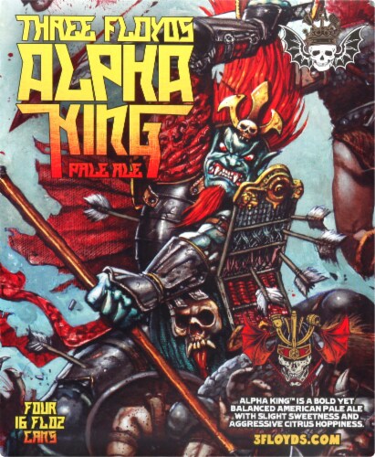 Three Floyds Alpha King Pale Ale Perspective: front