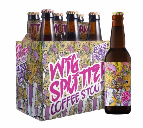 Three Floyds Wig Splitter Coffee Stout Craft Beer Perspective: front