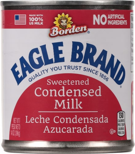 Eagle Brand Sweetened Condensed Milk Perspective: front