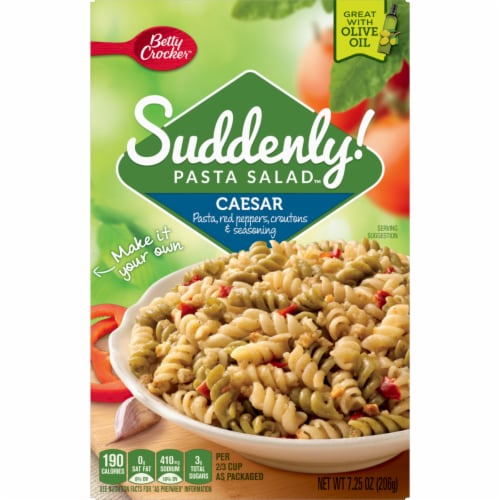 Betty Crocker Suddenly! Caesar Pasta Salad 7.25 oz Perspective: front