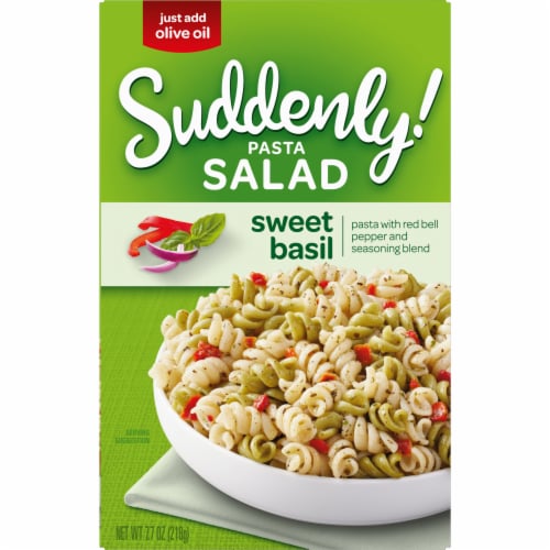 Betty Crocker Suddenly! Sweet Basil Pasta Salad Perspective: front