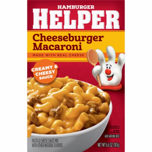 Hamburger Helper Cheeseburger Macaroni Perspective: front