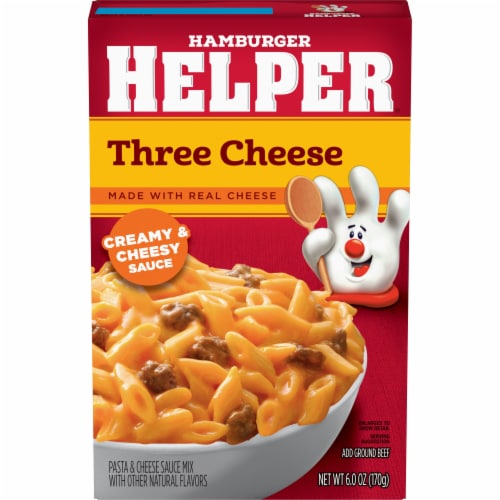 Hamburger Helper® Three Cheese Pasta Perspective: front