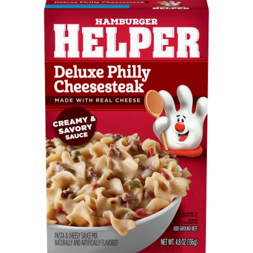Hamburger Helper® Deluxe Philly Cheesesteak Pasta Kit Perspective: front