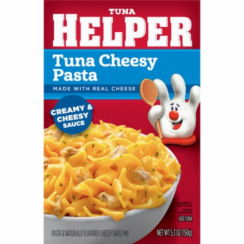 Tuna Helper Cheesy Pasta Perspective: front