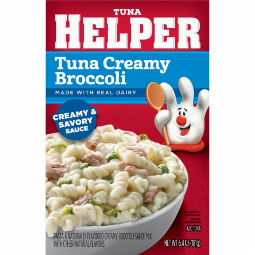 Tuna Helper Creamy Broccoli Pasta Perspective: front