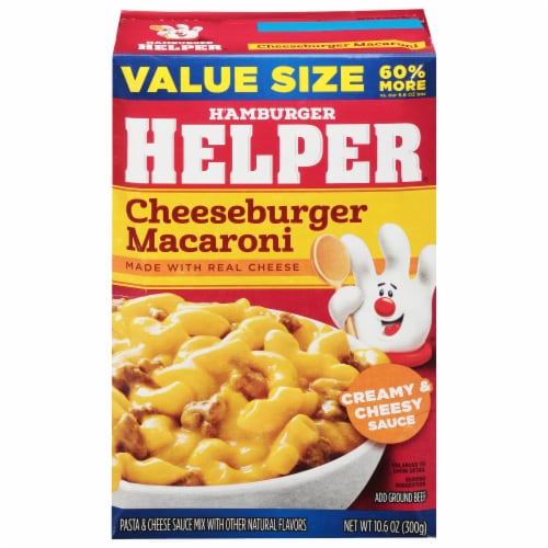 Hamburger Helper® Cheeseburger Macaroni Perspective: front