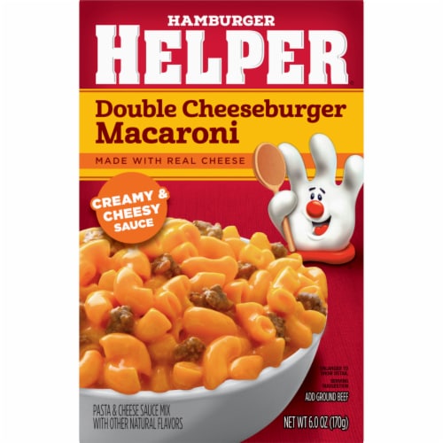 Hamburger Helper Double Cheeseburger Macaroni Perspective: front