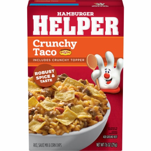Hamburger Helper® Crunchy Taco Meal Kit Perspective: front