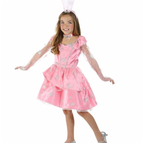 Prin5500 280875 The Wizard of Oz Glinda Sassy Girls Costume, Large 10 Perspective: front