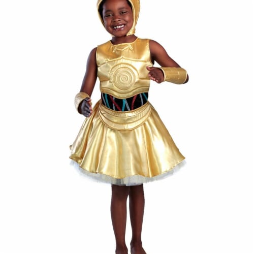 Princess Paradise Halloween Girls Classic Star Wars C-3Po Dress Costume - Small Costume, Small - Ralphs