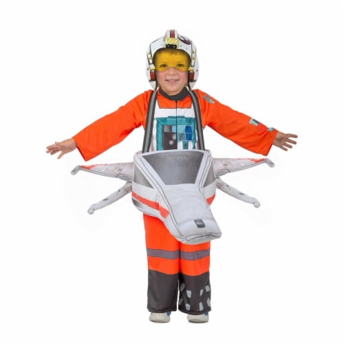 Princess Paradise 270219 Star Wars Ride-In X-Wing Fighter Child Costume - Extra Small & Small Perspective: front
