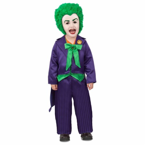 Princess Paradise 278105 Halloween Toddler Dc Batman Comics Toddler Joker Costume - 18M-2T Perspective: front