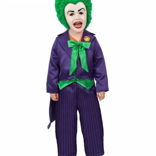 Princess Paradise Halloween Toddler Dc Batman Comics Toddler Joker Costume - 6-12 Month Perspective: front