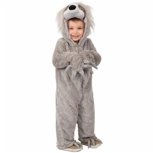 Princess Paradise 270229 Lil Swift the Sloth Toddler Costume for 18 Months to 2T, Grey Perspective: front