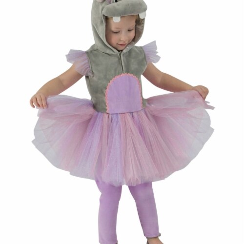 Princess 410113 Girls Princess Hippo Child Costume - Infant Perspective: front
