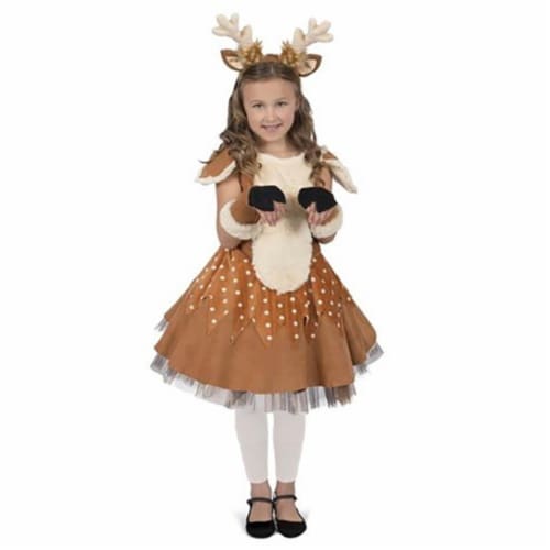 BuySeasons 402353 Doe the Deer Girls Costume, Extra Small 4 Perspective: front