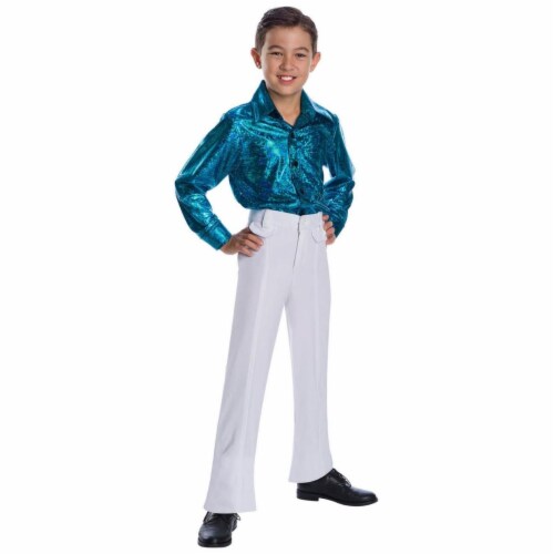 Charades Costumes Boys Crocodile Skin Disco Shirt Extra Large