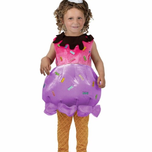 Princess Paradise 278159 Halloween Toddler Ice Cream Sundae Costume - Extra Small Perspective: front