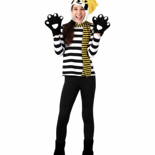 Prin5500 Girls Tween Hipster Panda Costume&#44; 14-16T Costume Perspective: front