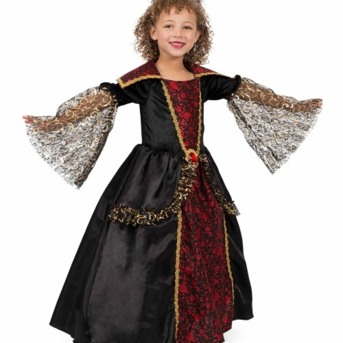 Princess Paradise Halloween Girls Versailles Vampiress Costume - Medium Costume Perspective: front