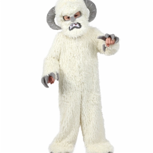 Princess Child Star Wars Premium Wampa Costume - Medium Costume Perspective: front