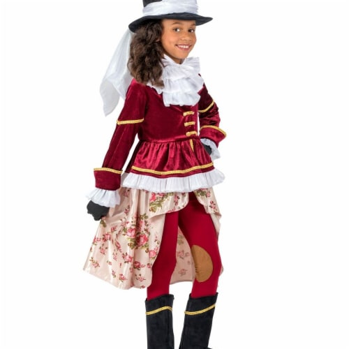 Princess Paradise Halloween Girls Colonial Equestrienne Costume - Medium Costume Perspective: front